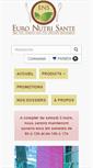 Mobile Screenshot of euronutrisante.com